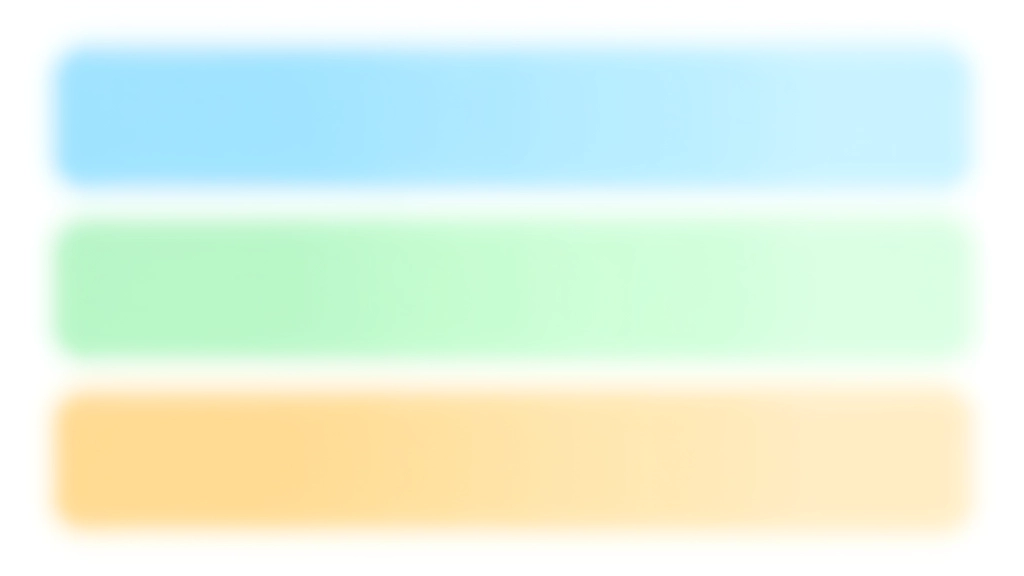 Diagram showing three-layer landing page structure with hero section, credibility section, and call-to-action section clearly labeled