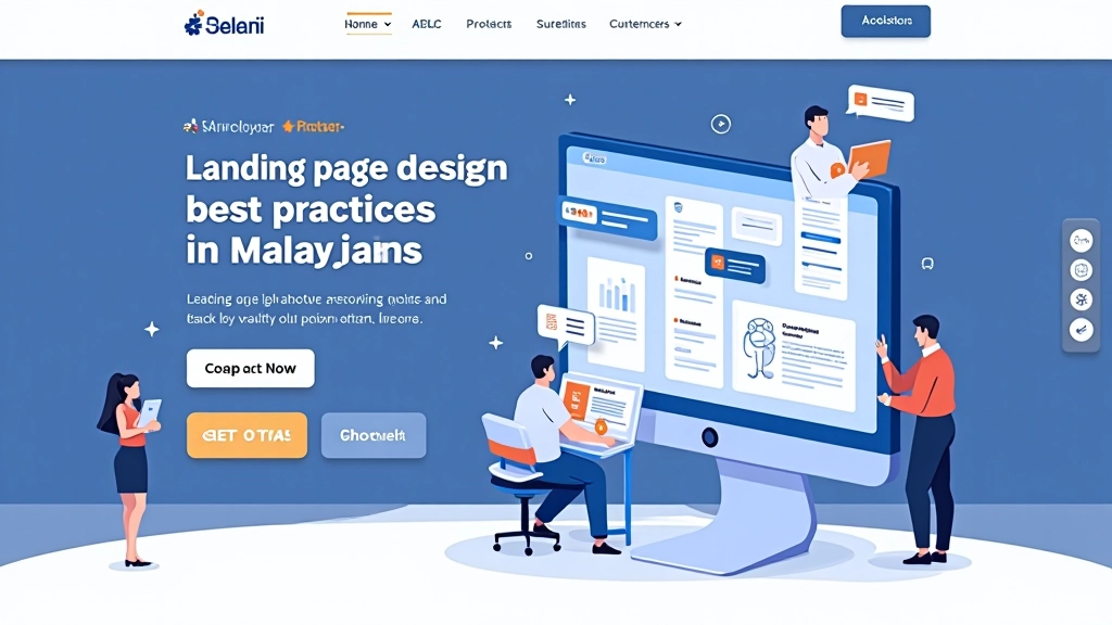 SaaS landing page CTA optimization